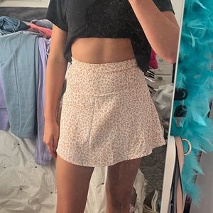 Altard, State, cheetah, print, pink and white skirt